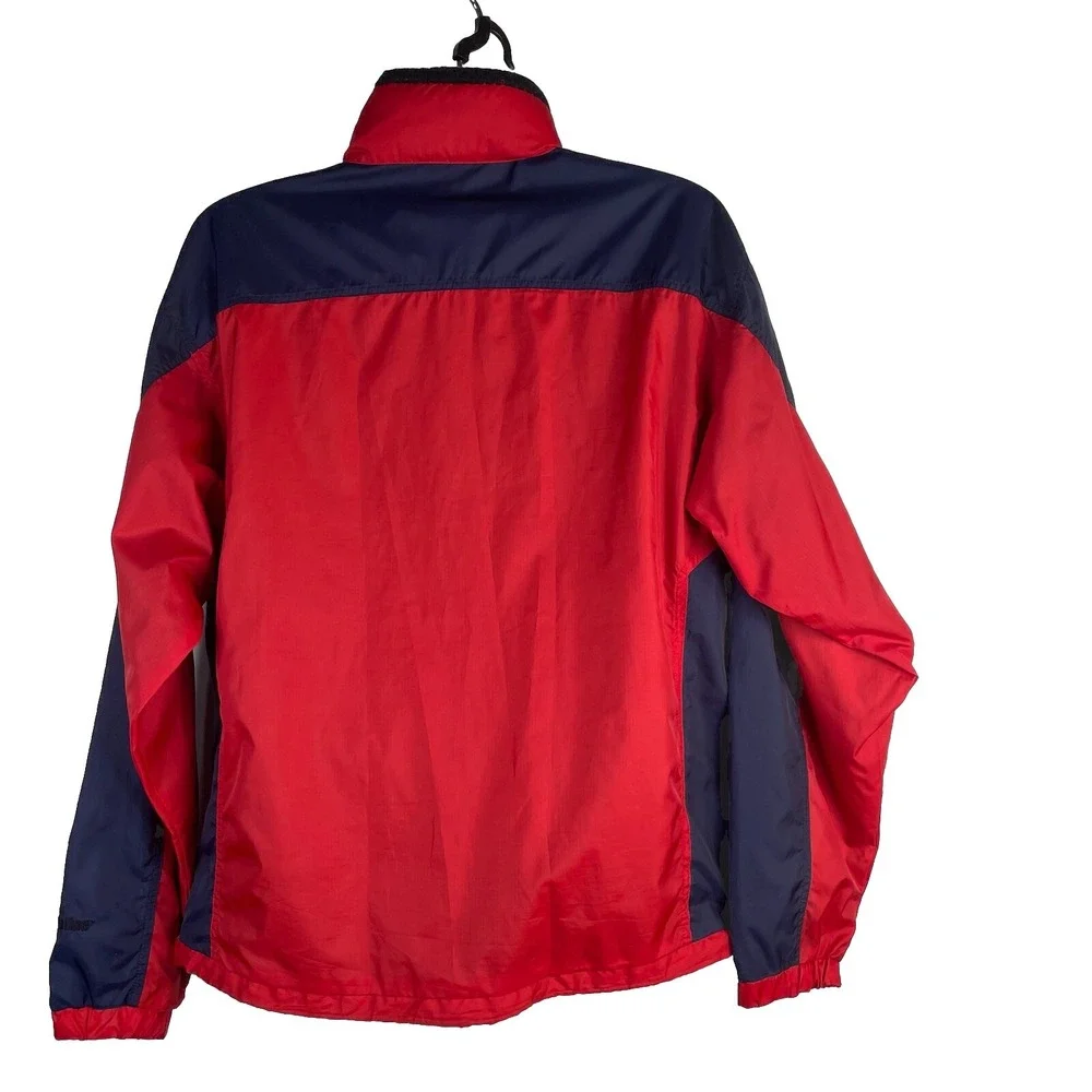 The North Face Jacket‎ Hydrenaline Men XL Red Navy Windbreaker Hooded Rain Lined